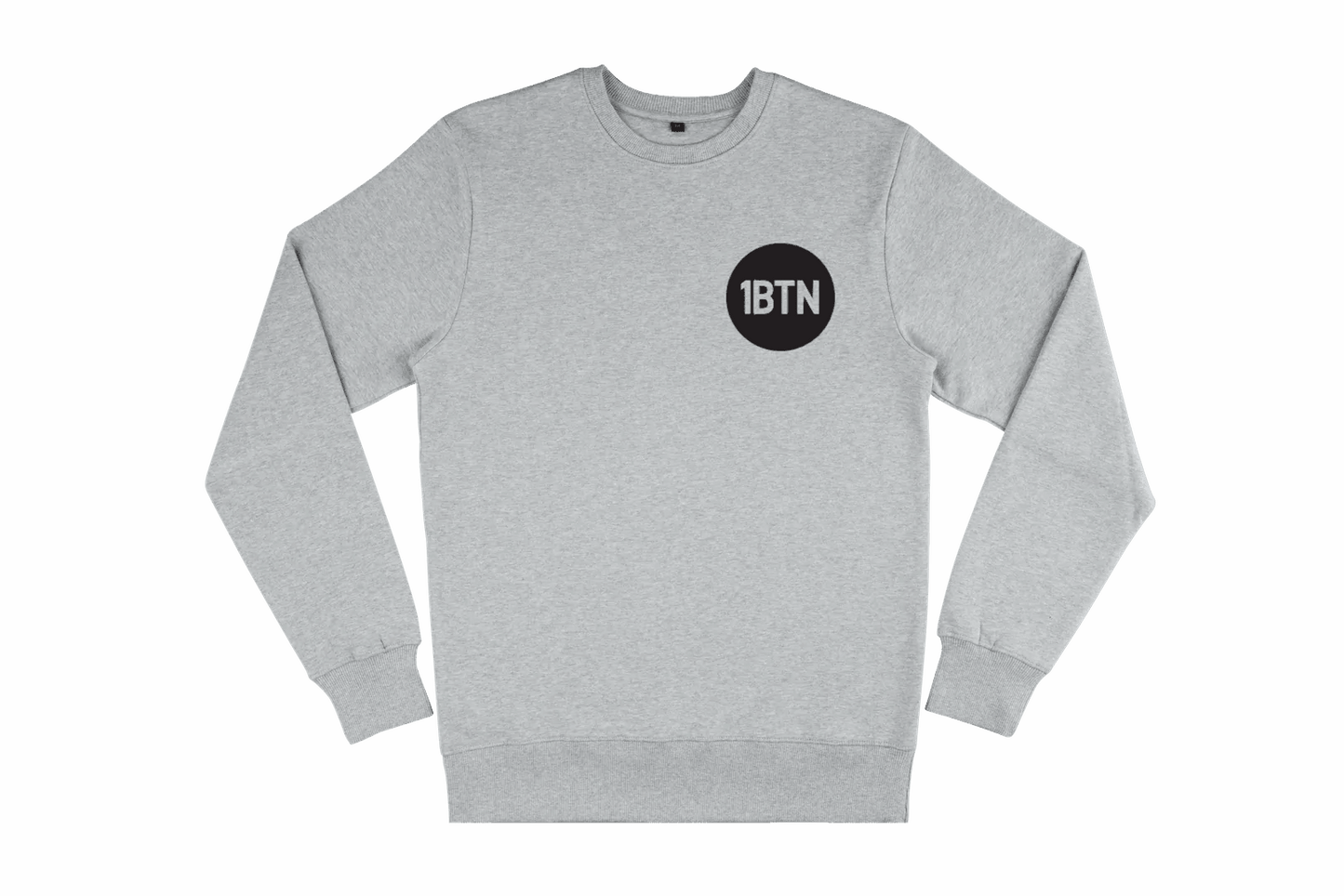 1BTN CHEST LOGO: Sweatshirt Official Merchandise of 1BTN.FM (5 Colour Options) - SOUND IS COLOUR