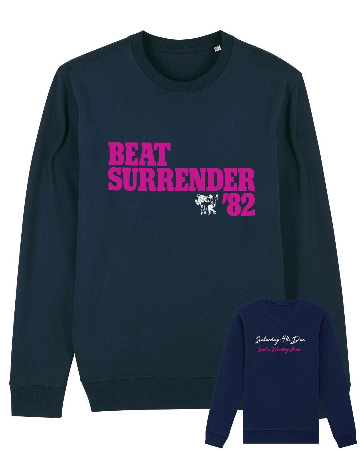 '82: 2-Sided Sweatshirt, Choose Venue and Date: Inspired by The Jam and their farewell Beat Surrender Tour. Small to 4XL - SOUND IS COLOUR