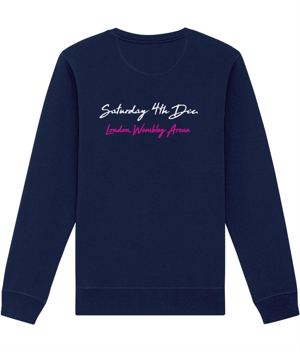 '82: 2-Sided Sweatshirt, Choose Venue and Date: Inspired by The Jam and their farewell Beat Surrender Tour. Small to 4XL - SOUND IS COLOUR