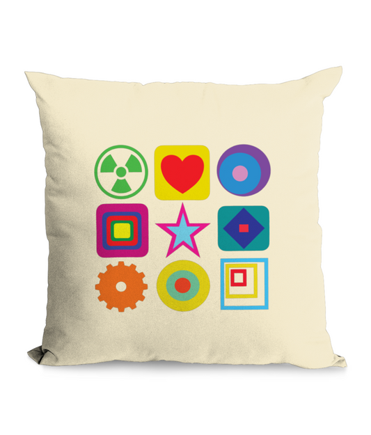 MODIFICATIONS: Throw Cushion Inspired by Pop-Art and Peter Blake