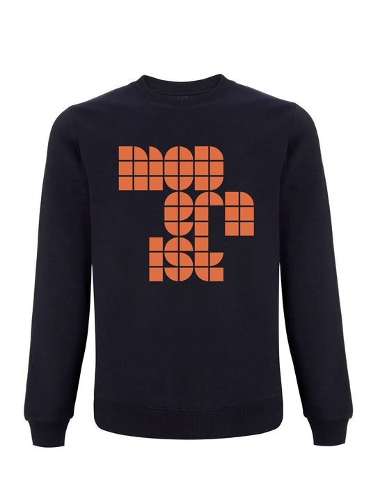 MODERNIST: Sweatshirt Orange Official Merchandise for Detail magazine (2 Colours)  Small to 4XL