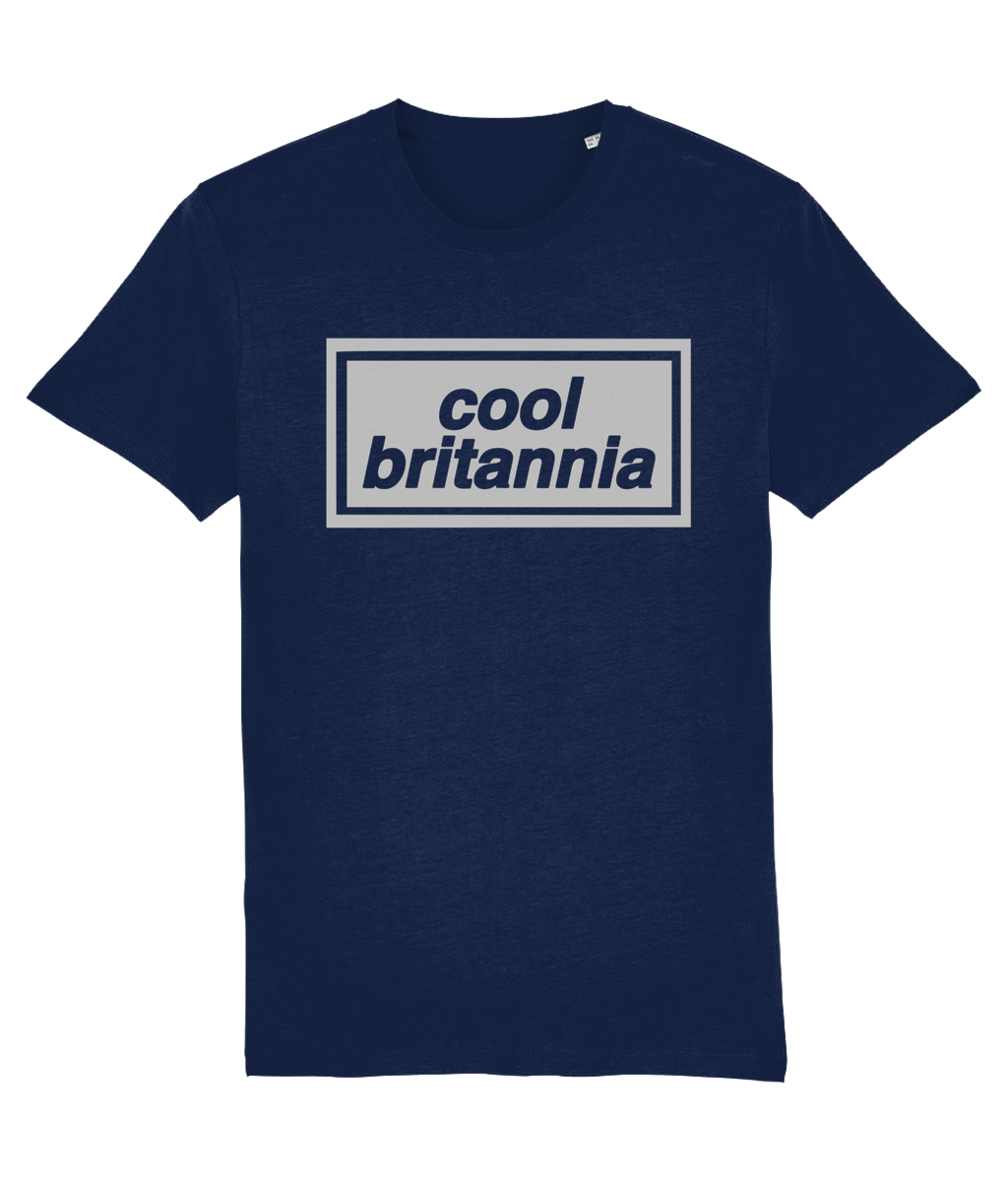 COOL BRITANNIA: T-Shirt Inspired by Oasis and Britpop Era - SOUND IS COLOUR