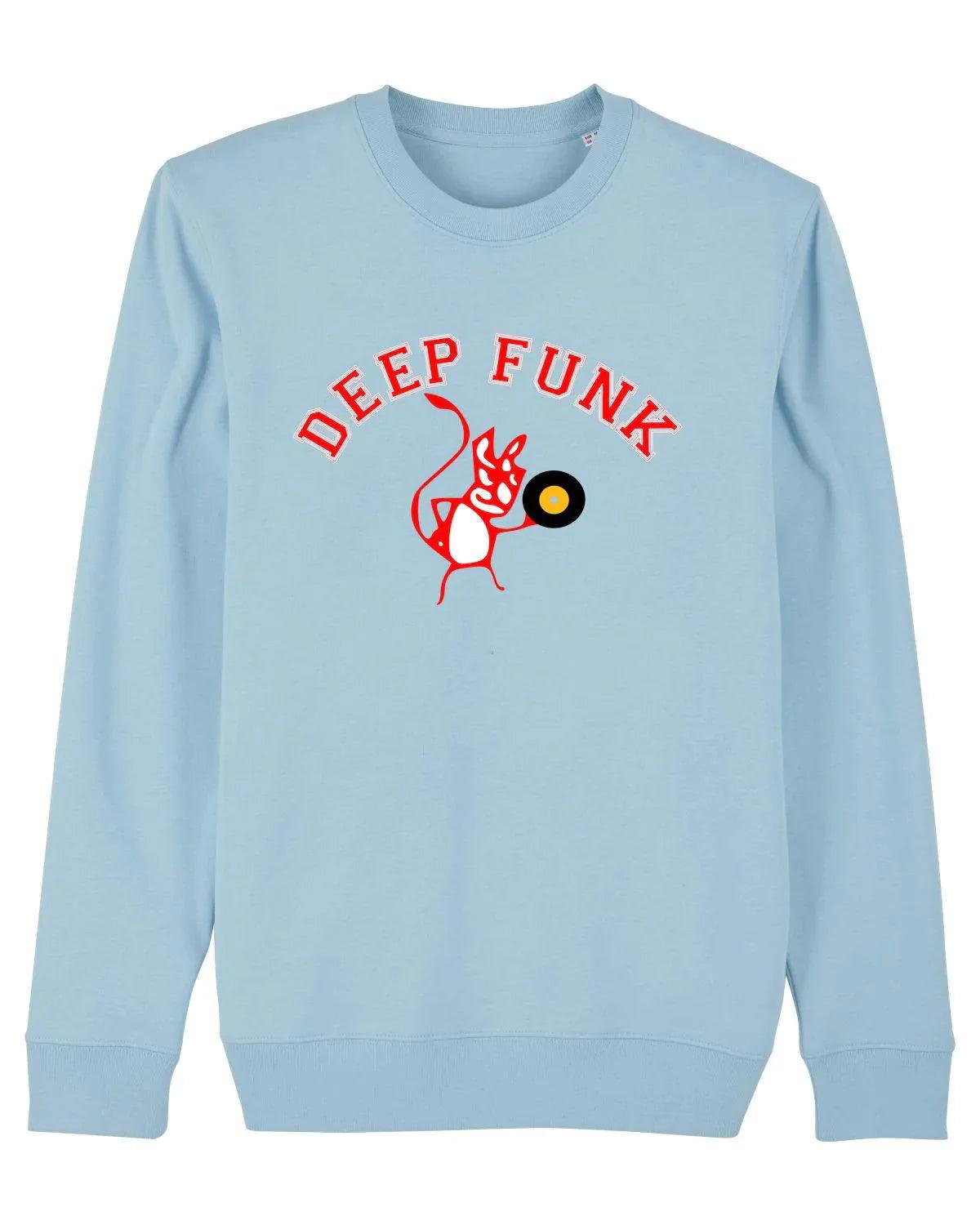 DEEP FUNK DEVIL: Sweatshirt (4 Colours) - Official Keb Darge - SOUND IS COLOUR