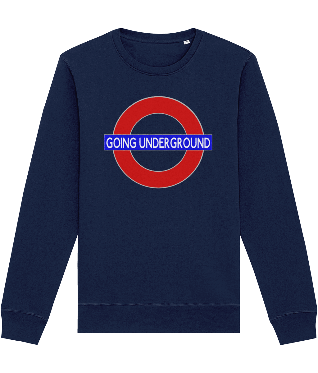 GOING UNDERGROUND Sweatshirt Inspired by The Jam and London Small to 4XL - SOUND IS COLOUR