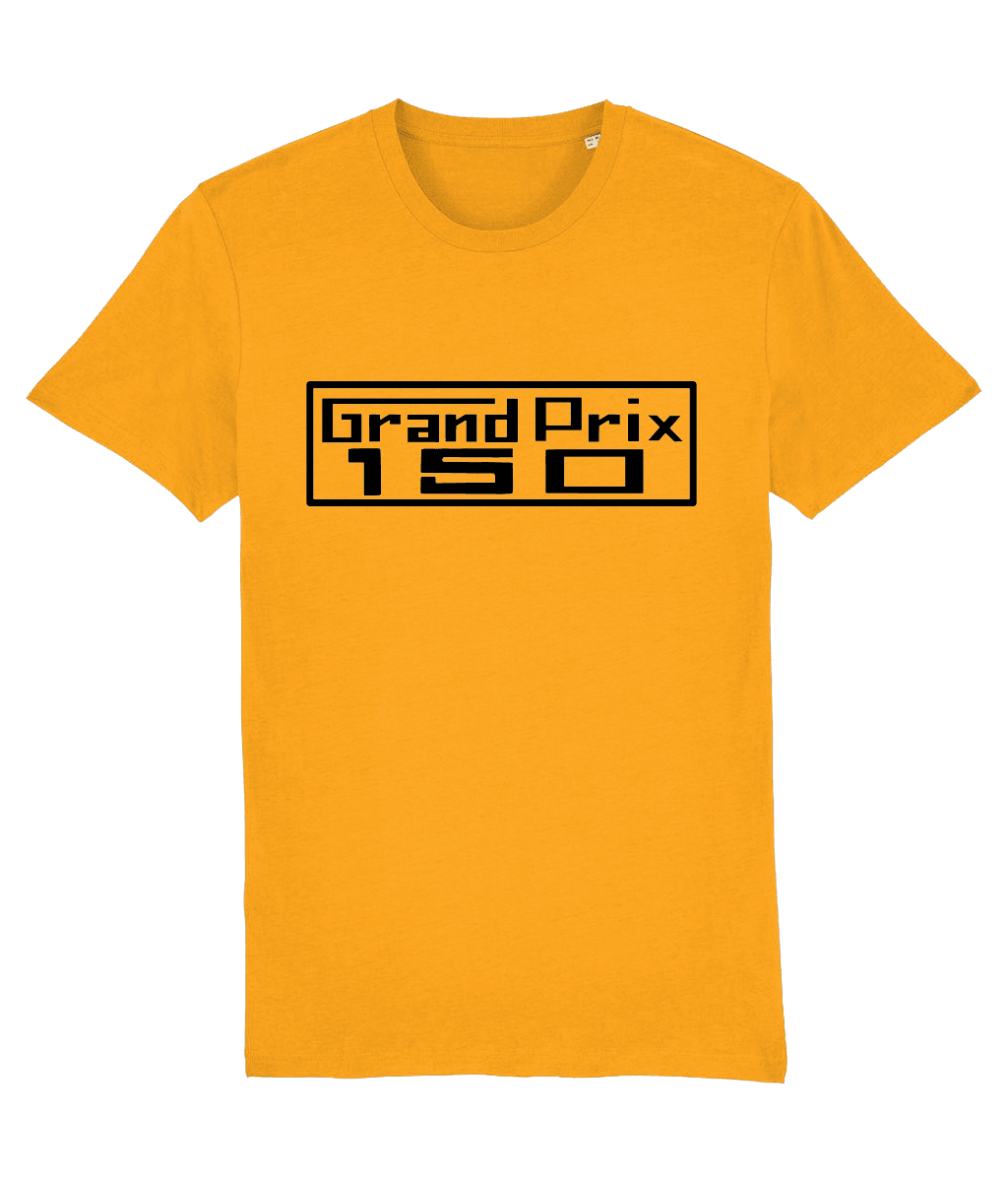 GRAND PRIX 150: T-Shirt Inspired by Classic Lambretta Scooters (5 Lambretta Colour Options) Small to 3XL - SOUND IS COLOUR