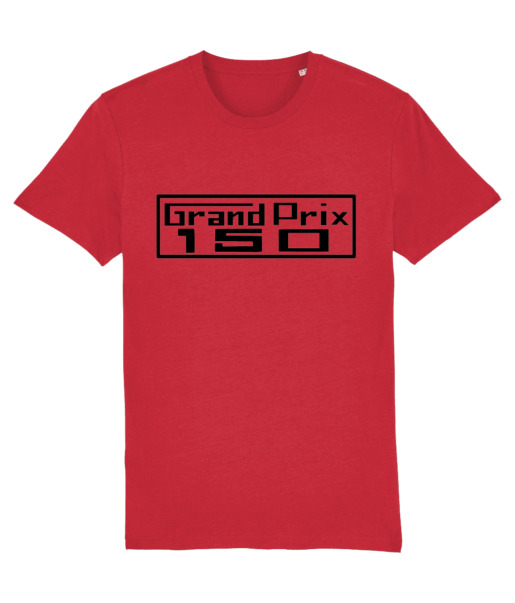 GRAND PRIX 150: T-Shirt Inspired by Classic Lambretta Scooters (5 Lambretta Colour Options) Small to 3XL - SOUND IS COLOUR