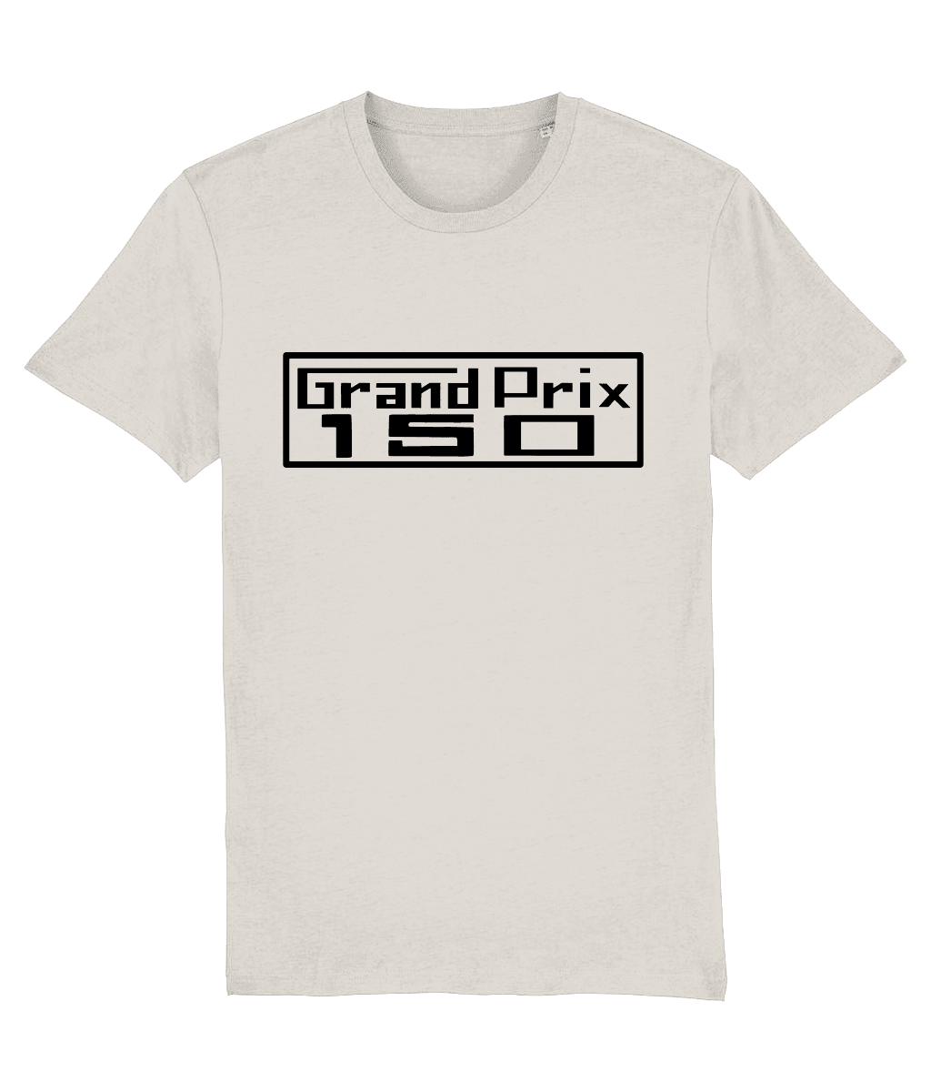 GRAND PRIX 150: T-Shirt Inspired by Classic Lambretta Scooters (5 Lambretta Colour Options) Small to 3XL - SOUND IS COLOUR