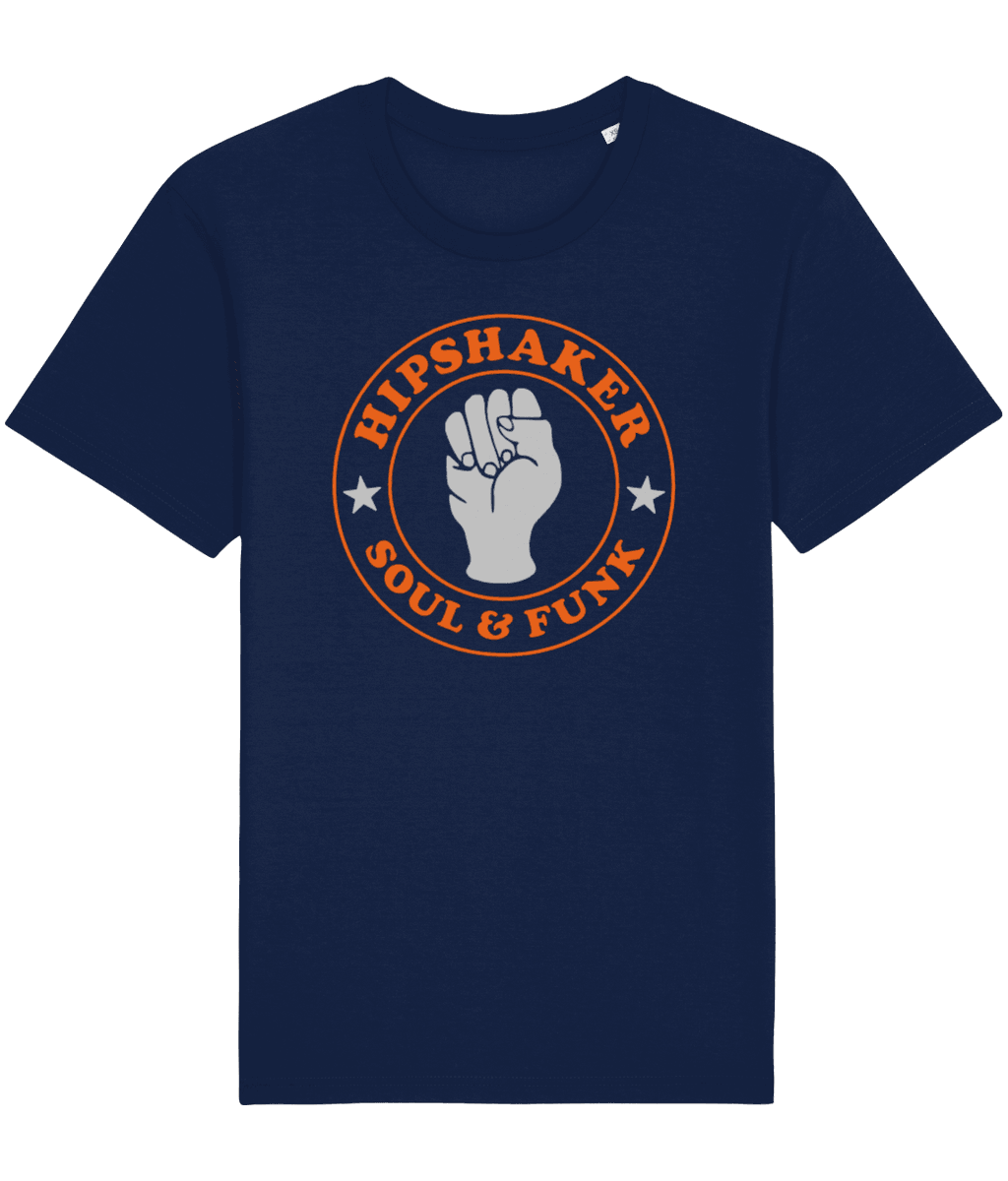 HIPSHAKER ORANGE FIST: T-Shirt Official Merchandise of Hipshaker (3 Colour Options) - SOUND IS COLOUR