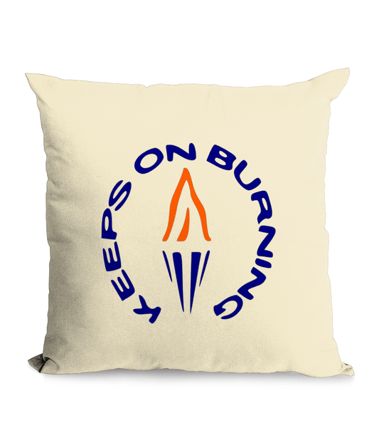 KEEPS ON BURNING: Throw Cushion Inspired by The Style Council - SOUND IS COLOUR