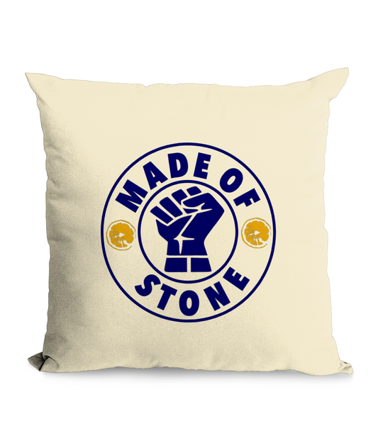 MADE OF STONE: Throw Cushion Inspired by The Stone Roses & Keep The Faith - SOUND IS COLOUR