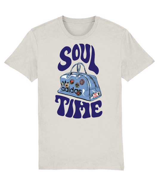 SOUL TIME: T-Shirt Inspired by Northern Soul Allnighters (2 Colours) Small to 3XL