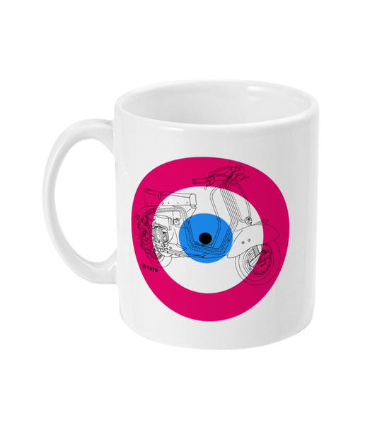 1978: Mug Inspired by The Jam & Mod Culture.(Double Sided) - SOUND IS COLOUR