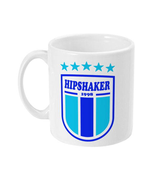 HIPSHAKER BADGE: Double Sided Mug: Officicial Merchandise of Hipshaker