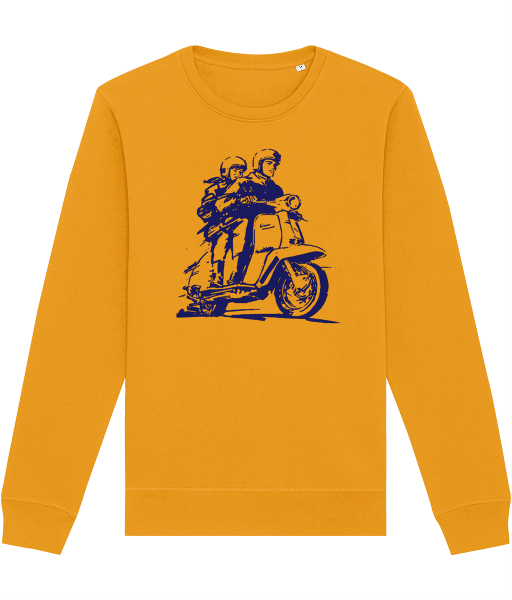 PACEMAKER: Sweatshirt Inspired by Classic Lambretta (3 Colour Options) - SOUND IS COLOUR