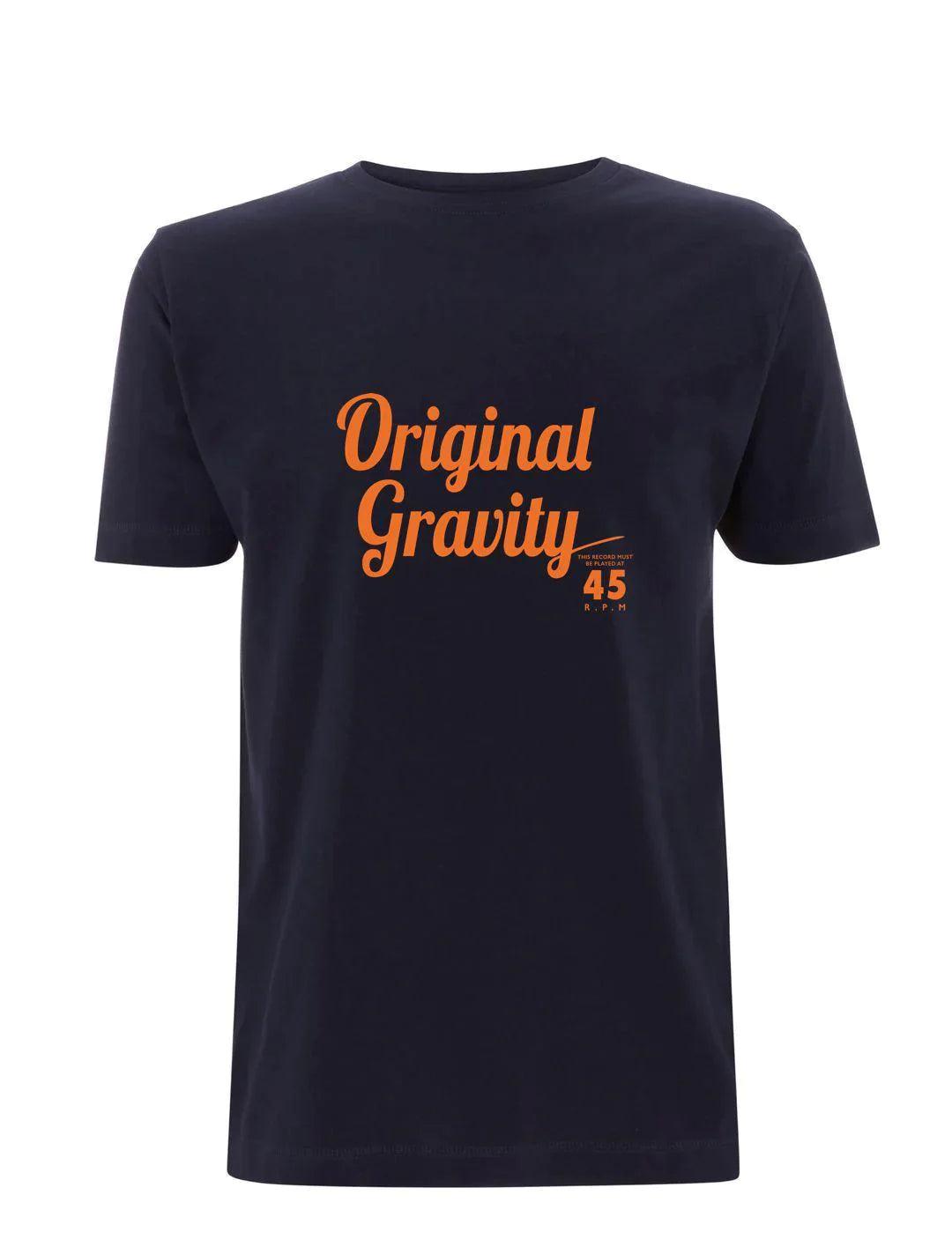 PLAYS at 45 RPM: Original Gravity Records T-Shirt (4 Colour Options) Official Merchandise - SOUND IS COLOUR