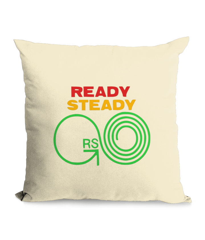 READY STEADY GO: Throw Cushion Inspired by Music Show TV - SOUND IS COLOUR