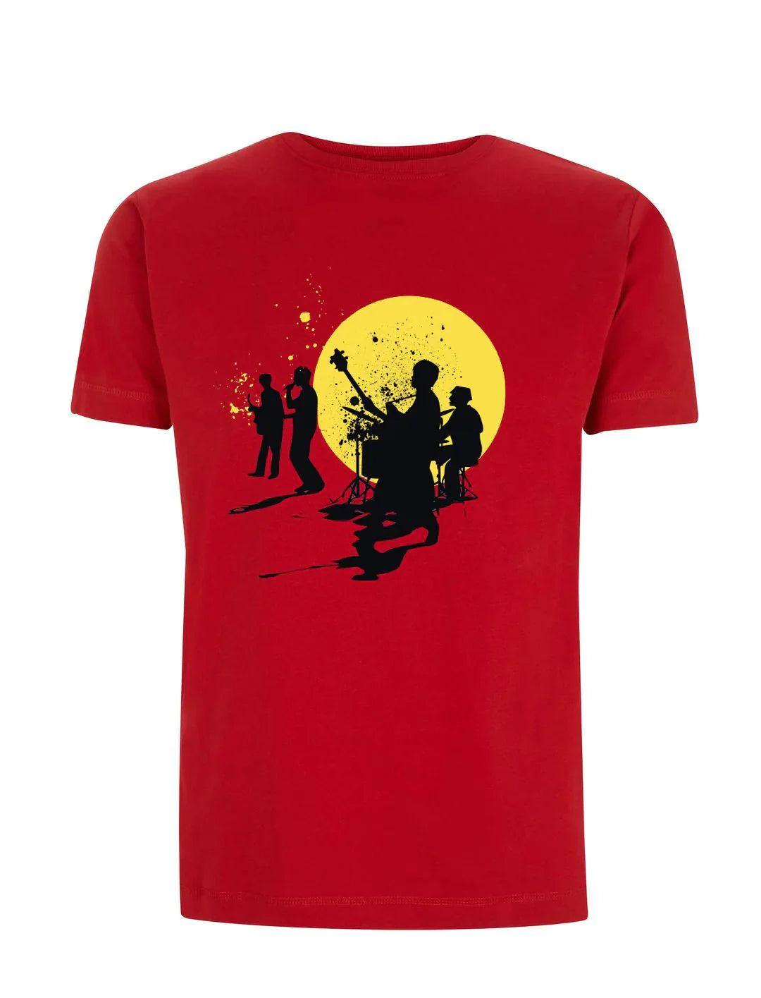 REHEARSALS (Red): T-Shirt Inspired by The Stone Roses - SOUND IS COLOUR