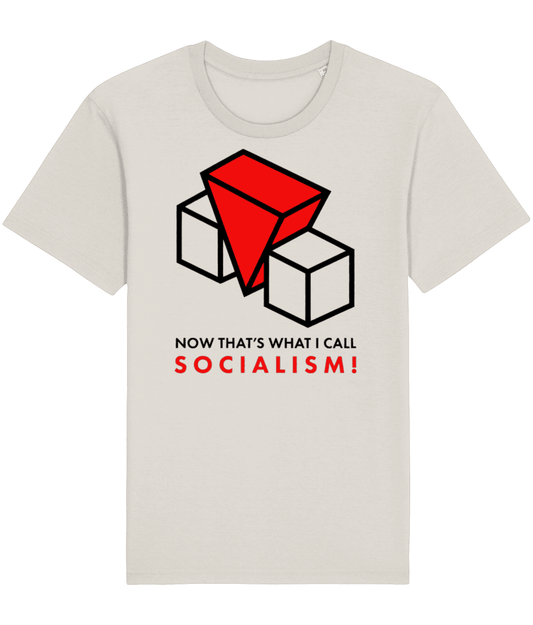 SOCIALISM!: T-Shirt As Worn by Billy Bragg for Red Wedge (3 Colours) Small to 4XL - SOUND IS COLOUR