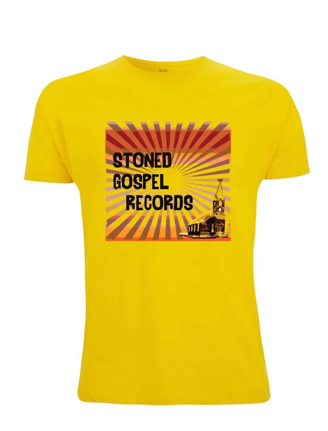 STONED GOSPEL RECORDS: Organic T-Shirt Official Merchandise (3 Colours) - SOUND IS COLOUR