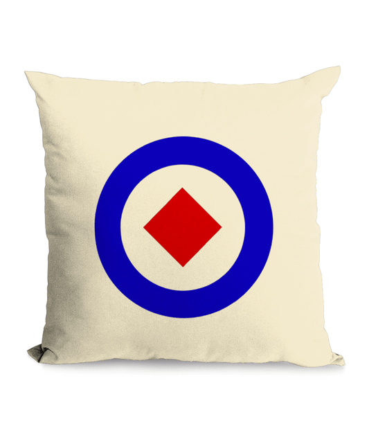 TARGET DIAMOND: Throw Cushion Inspired by Mod and Pop-Art - SOUND IS COLOUR