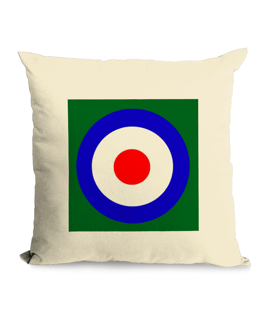 TARGET: Throw Cushion Inspired by Paul Weller and Peter Blake - SOUND IS COLOUR