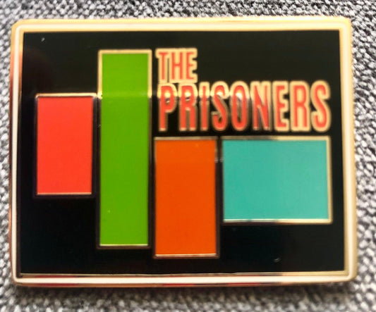 THE PRISONERS: Roundhouse Enamel Badge: Official Merchandise by Sound is Colour. - SOUND IS COLOUR
